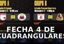 cuadrangulares liga betplay: fecha 4