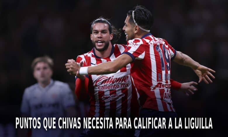 Chivas necesita de dos victorias para calificar directo a la Liguilla.