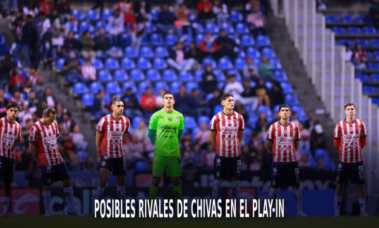 Chivas en el play-in del futbol mexicano.