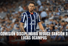 Comisión Disciplinaria reduce sanción a Lucas Ocampos