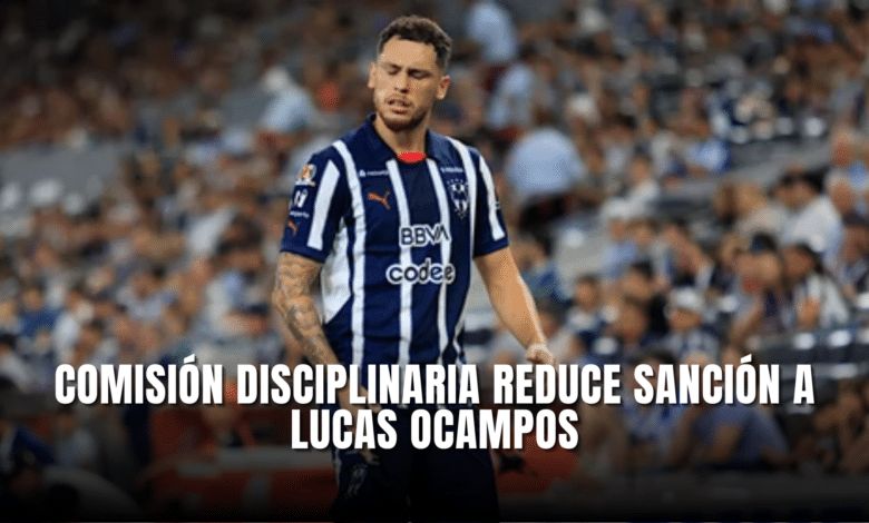 Comisión Disciplinaria reduce sanción a Lucas Ocampos