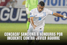 Concacaf sanciona a Honduras por incidente contra Javier Aguirre