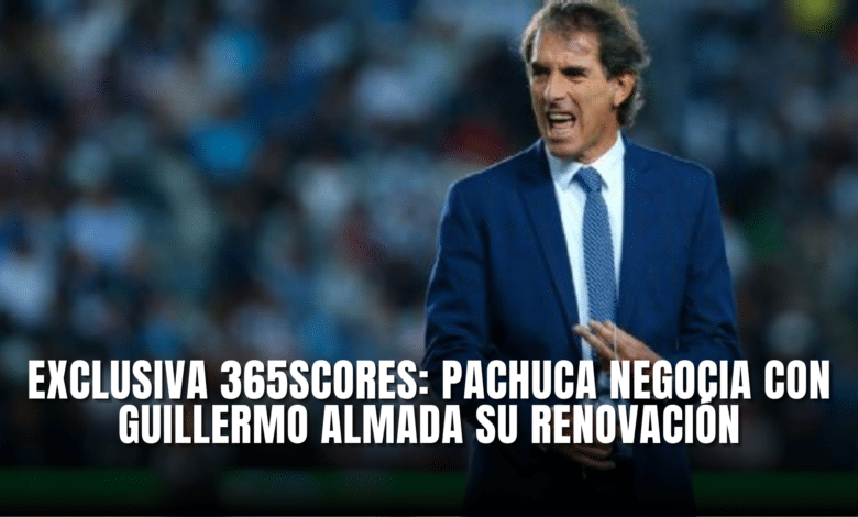 Pachuca negocia con Guillermo Almada su renovación hasta 2026