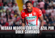 Necaxa negocia con Cruz Azul por Diber Cambindo