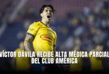 Víctor Dávila recibe alta médica parcial del Club América para jugar la Ligulla del Apertura 2024