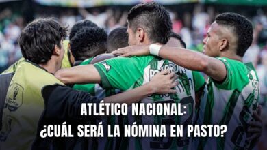 Pasto vs. Atlético Nacional Liga BetPlay 2024 nómina