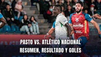 Pasto vs. Atlético Nacional Liga BetPlay 2024 resumen