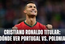 Cristiano Ronaldo, titular en Portugal vs. Polonia por la UEFA Nations League