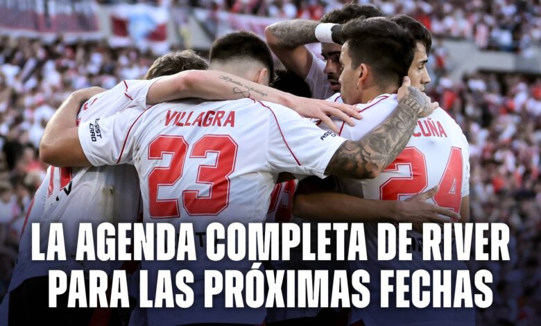 La agenda completa de River para el cierre de la Liga Profesional 2024