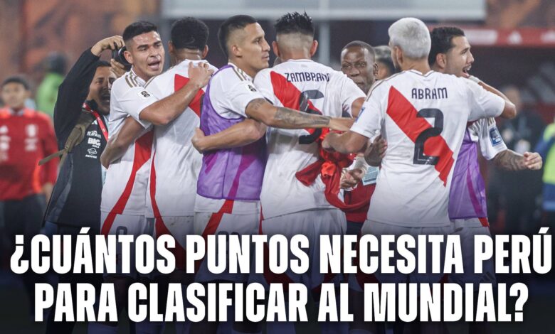 Las chances de Perú de clasificar a la Copa del Mundo