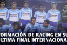 Racing se prepara para su primera final internacional en 37 años, ¿cómo formó el equipo en su última final?.