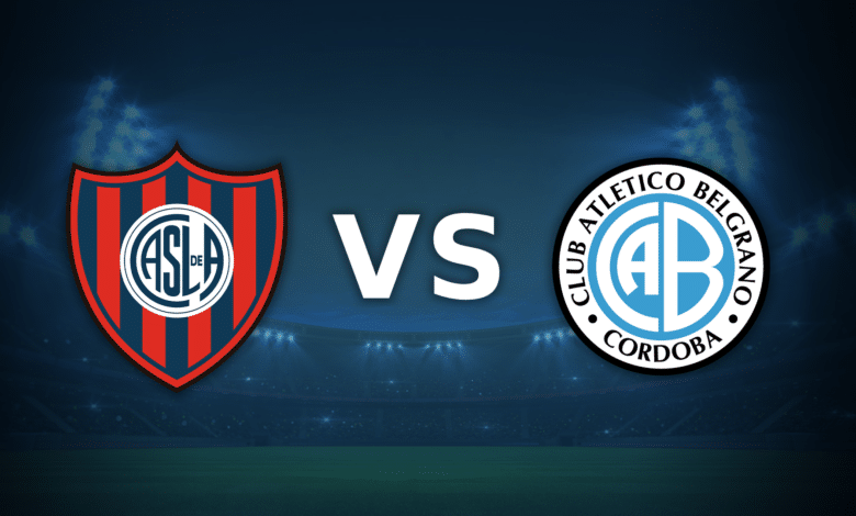 San Lorenzo vs Belgrano, por la Liga Profesional, con el sueño de la Copa Sudamericana.