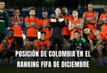 Selección Colombia ranking FIFA diciembre