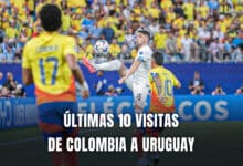 Selección Colombia vs. Uruguay en Montevideo