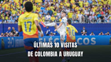 Selección Colombia vs. Uruguay en Montevideo