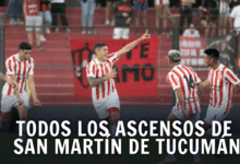 San Martín (T) busca un nuevo ascenso a la Primera División, el quinto de su historia.