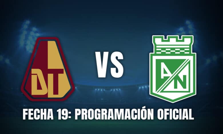 Tolima vs. Nacional Liga BetPlay 2024