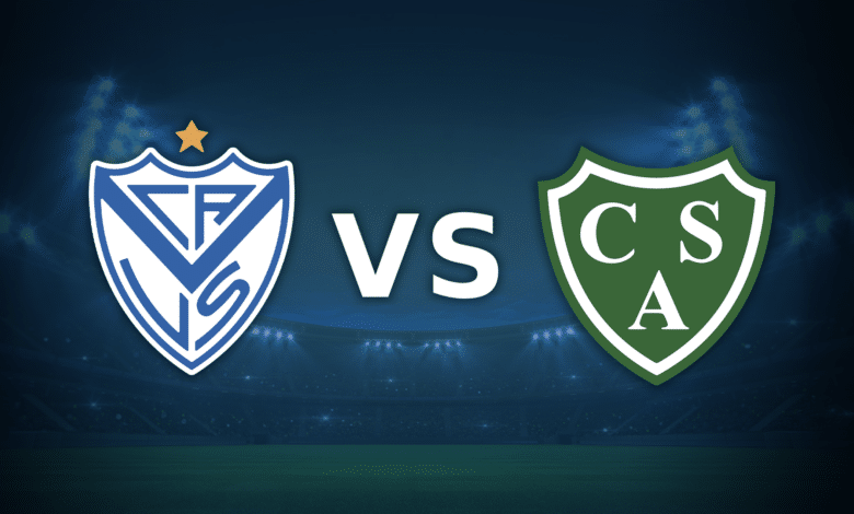 Vélez vs Sarmiento, por la fecha 25 de la Liga Profesional de Fútbol.