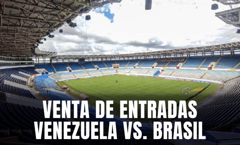 Venta de entradas para el duelo Venezuela vs Brasil en Maturin.