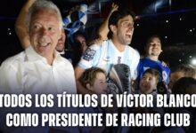 Víctor Blanco va por un nuevo título en Racing Club