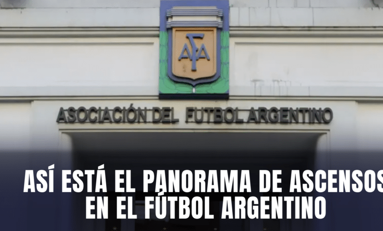 Así está el panorama de ascensos en el fútbol argentino en la recta final de la temporada.