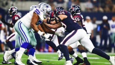 Dallas Cowboys vs Houston Texans será el cierre de la Jornada 11 de la NFL.