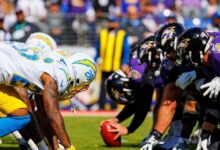 Los Ángeles Chargers vs Baltimore Ravens será el Monday Night de esta jornada de NFL.