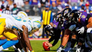 Los Ángeles Chargers vs Baltimore Ravens será el Monday Night de esta jornada de NFL.