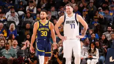 Golden State Warriors vs Dallas Mavericks, uno de los partidos especiales de la Emirates NBA Cup 2024.