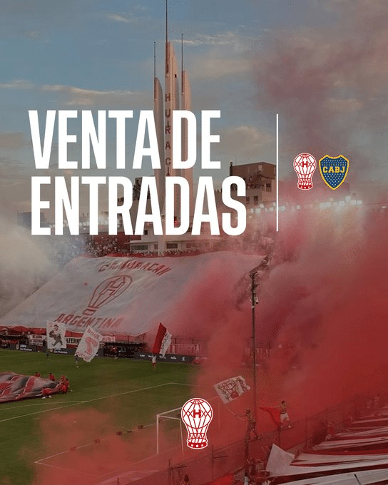 entradas huracan vs boca