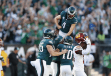 Philadelphia Eagles vs Washington Commanders será la apertura de la Semana 11 de la NFL.