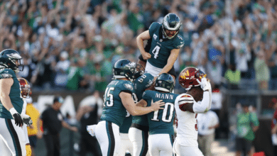 Philadelphia Eagles vs Washington Commanders será la apertura de la Semana 11 de la NFL.