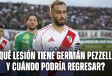 Germán Pezzella, baja en River y en la Selección Argentina: qué lesión tiene