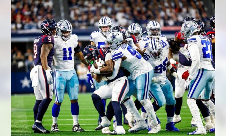 Dallas Cowboys vs Houston Texans será el cierre de la Jornada 11 de la NFL.