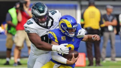 Los Ángeles Rams vs Philadelphia Eagles será el Sunday Night de la NFL.