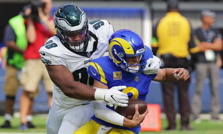 Los Ángeles Rams vs Philadelphia Eagles será el Sunday Night de la NFL.