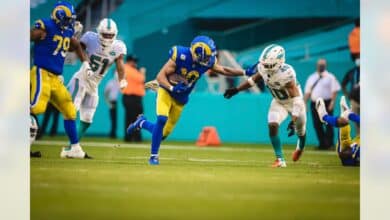 Los Ángeles Rams vs Miami Dolphins será el partido que cierre la Jornada 10 de la NFL.