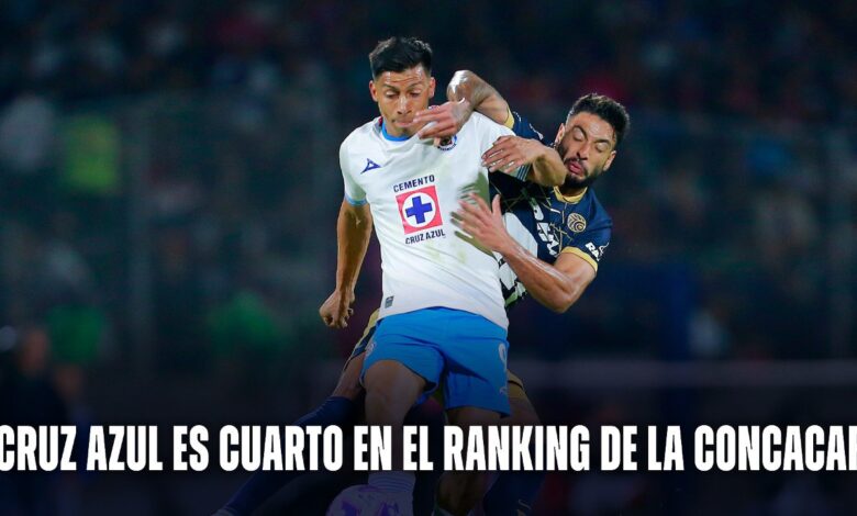 Cruz Azul es cuarto en el ranking de CONCACAF.