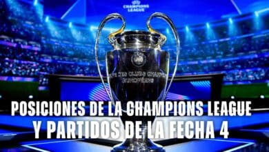 posiciones de la champions league