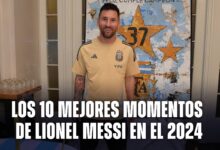 Un balance del 2024 de Lionel Messi: sus 10 mejores momentos en la temporada.