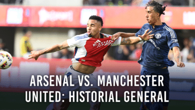 Arsenal vs Manchester United, partidazo con histórica rivalidad por la Premier League.