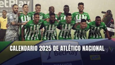 Atlético Nacional calendario 2025