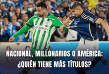 Atlético Nacional ranking más titulos en Colombia