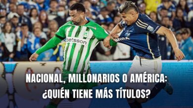 Atlético Nacional ranking más titulos en Colombia