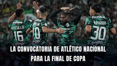 Atlético Nacional vs. América Copa BetPlay 2024 convocados