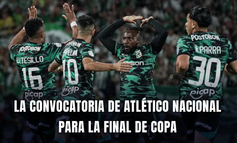 Atlético Nacional vs. América Copa BetPlay 2024 convocados