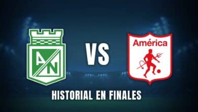 Atlético Nacional vs. América de Cali historial finales