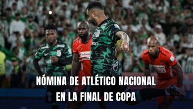 Atlético Nacional vs. América final Copa BetPlay 2024 nómina