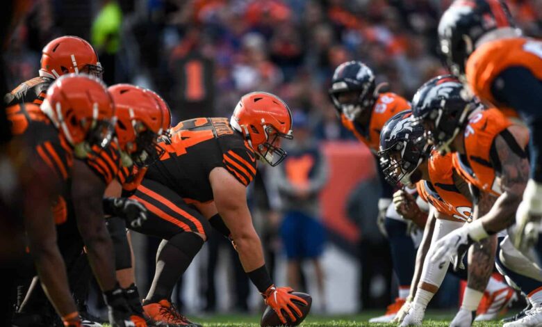 Denver Broncos vs Cleveland Browns será el partido del Monday Night de la NFL.