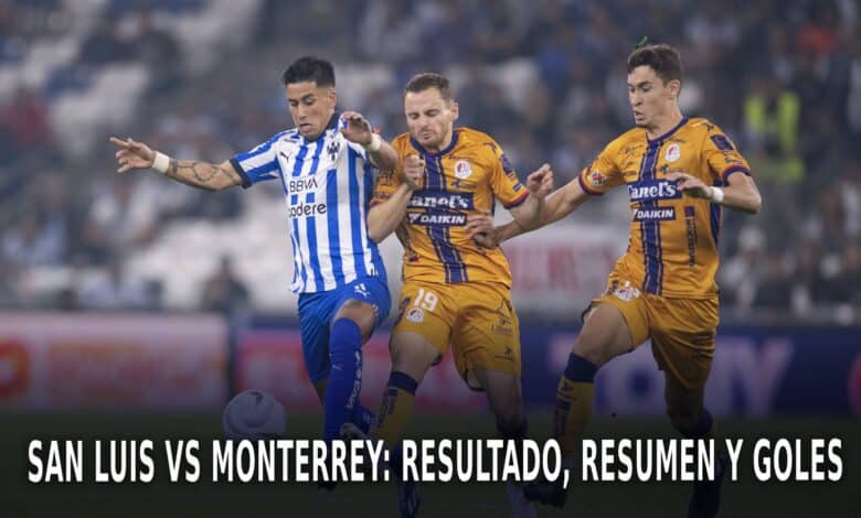 San Luis vs Monterrey por la Liguilla del AP 2024